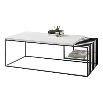 Table basse ZAIRA blanche