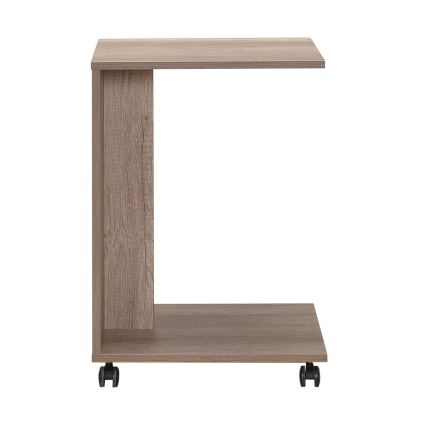 Table d'appoint 65x35 cm marron
