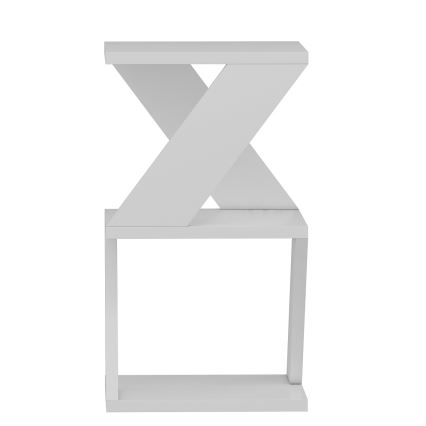 Table d'appoint ALBENI 50x30 cm blanc
