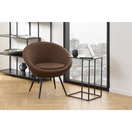 Table d'appoint ALMA anthracite