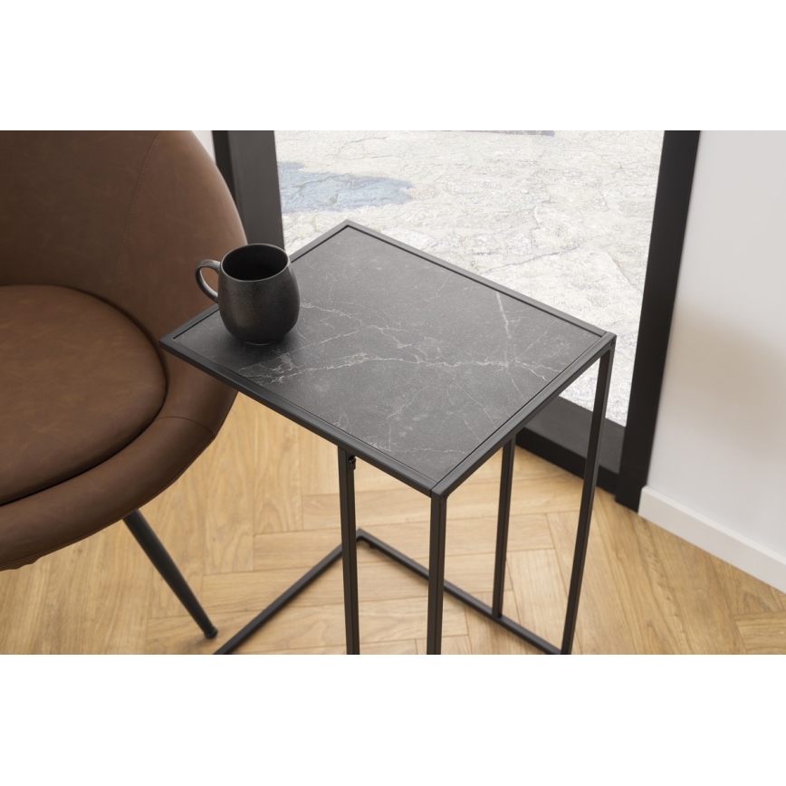 Table d'appoint ALMA anthracite