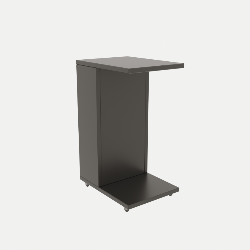 Table d'appoint FILINTA 63x40 cm anthracite
