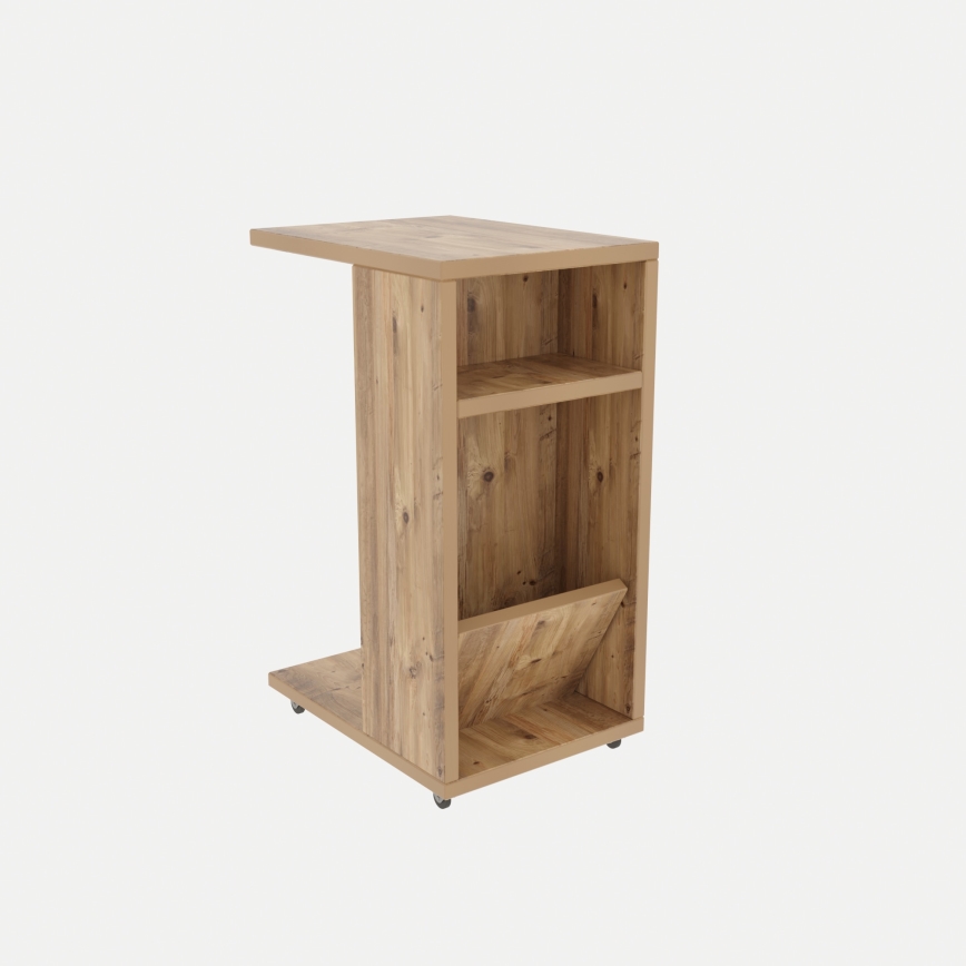 Table d'appoint FILINTA 63x40 cm marron