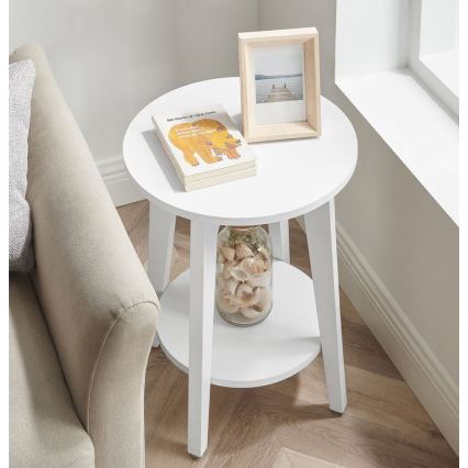 Table d'appoint KAEL blanche