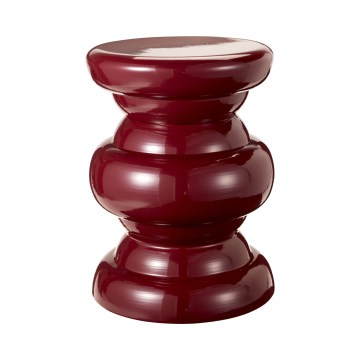 Table d'appoint PETIT Ø 31 cm, rouge