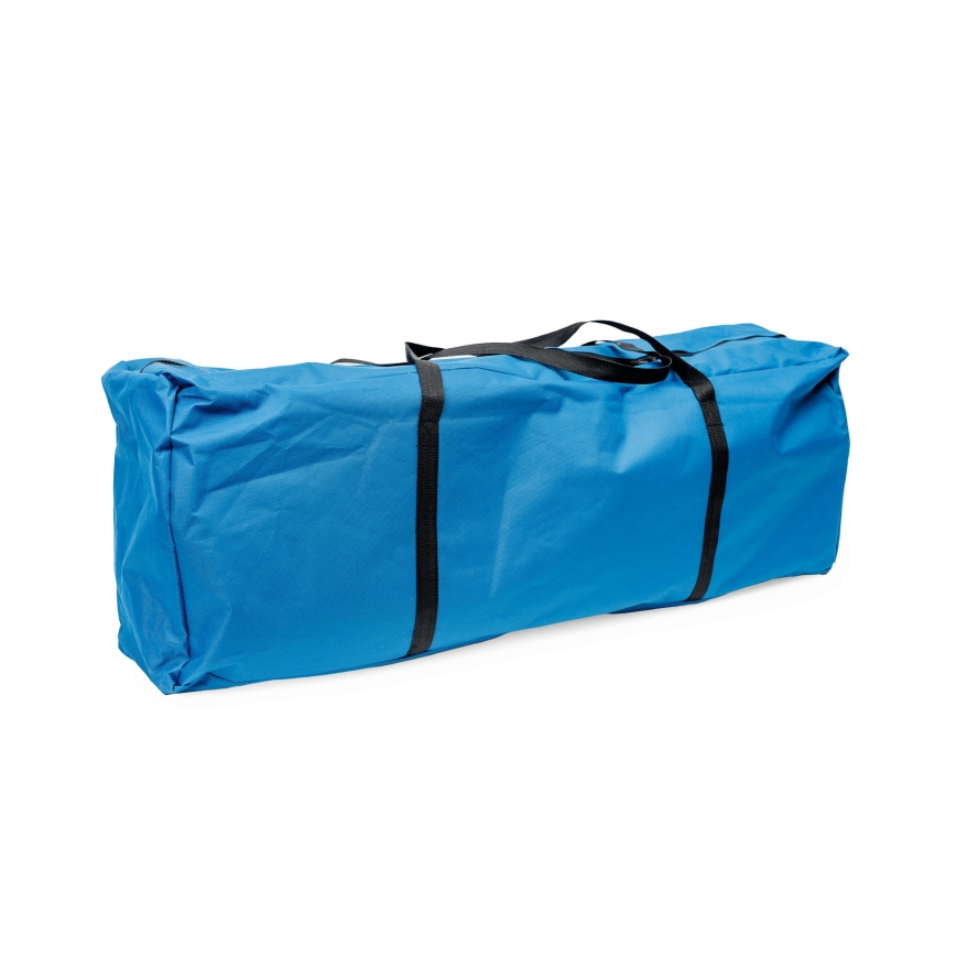 Table de camping pliable + 2x chaise bleu