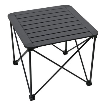 Table de camping pliable 52x52cm anthracite