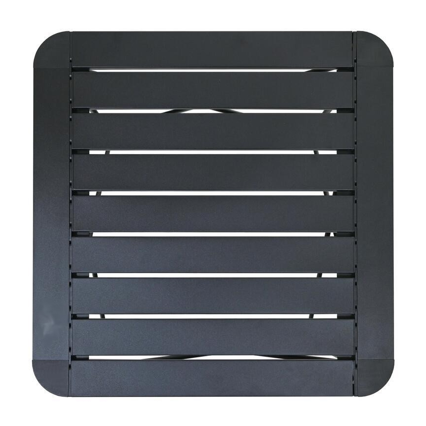 Table de camping pliable 52x52cm anthracite