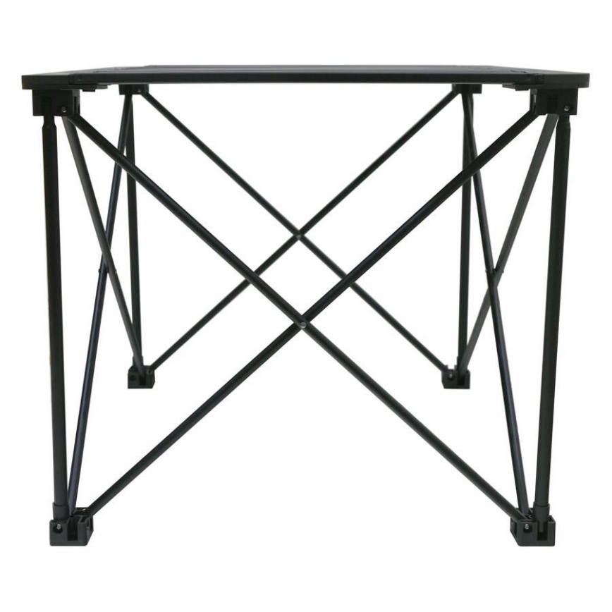 Table de camping pliable 52x52cm anthracite