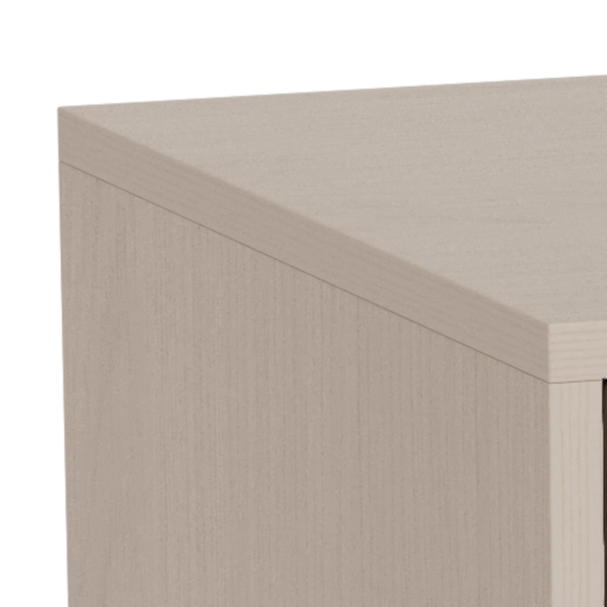 Table de chevet ALIN 46x40 cm taupe