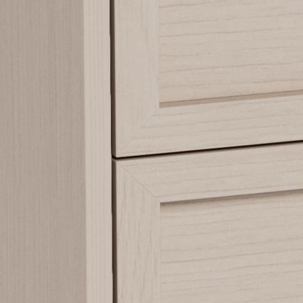 Table de chevet ALIN 46x40 cm taupe