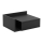 Table de chevet AVA 40 x 32 cm noire