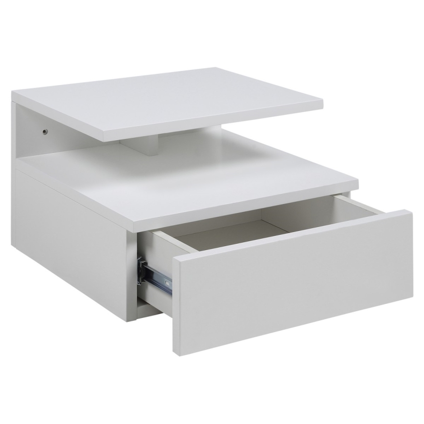 Table de chevet AVA blanc