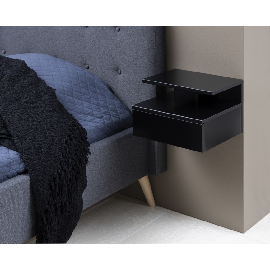 Table de chevet AVA noir