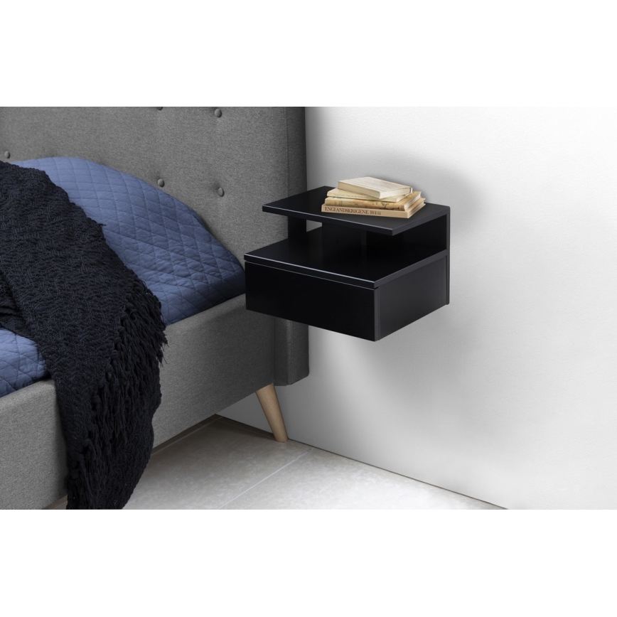 Table de chevet AVA noir