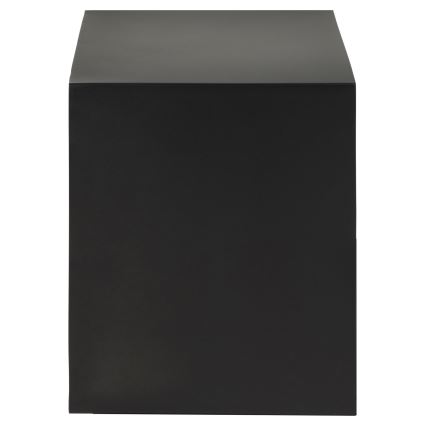 Table de chevet BEKIM avec fixation murale, noir