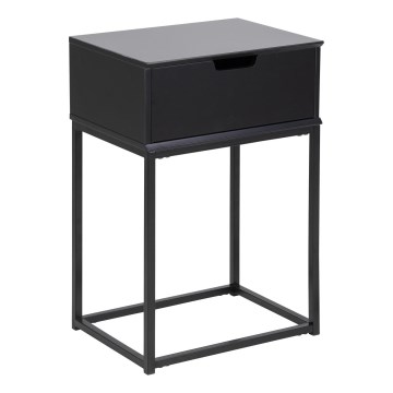 Table de chevet CARLY anthracite