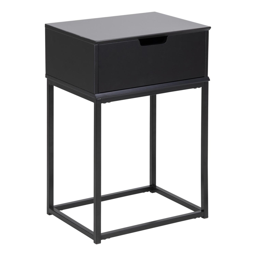 Table de chevet CARLY anthracite