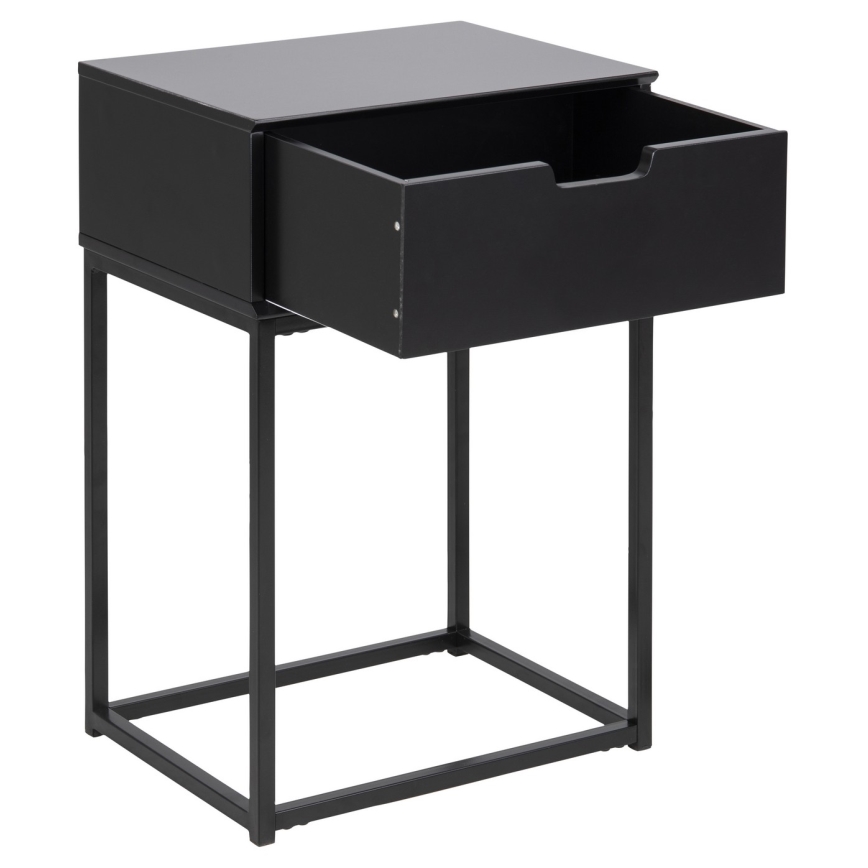 Table de chevet CARLY anthracite