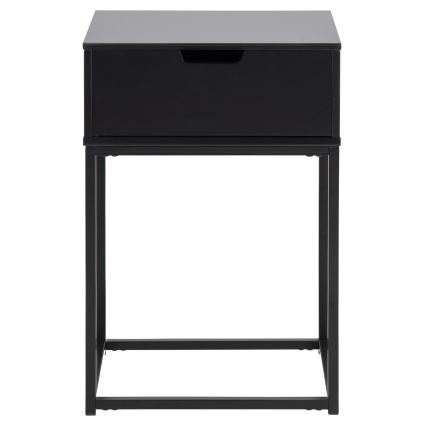 Table de chevet CARLY anthracite