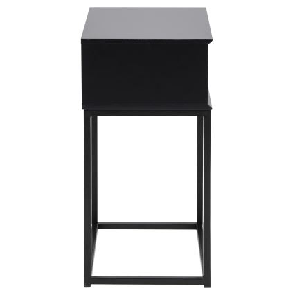 Table de chevet CARLY anthracite