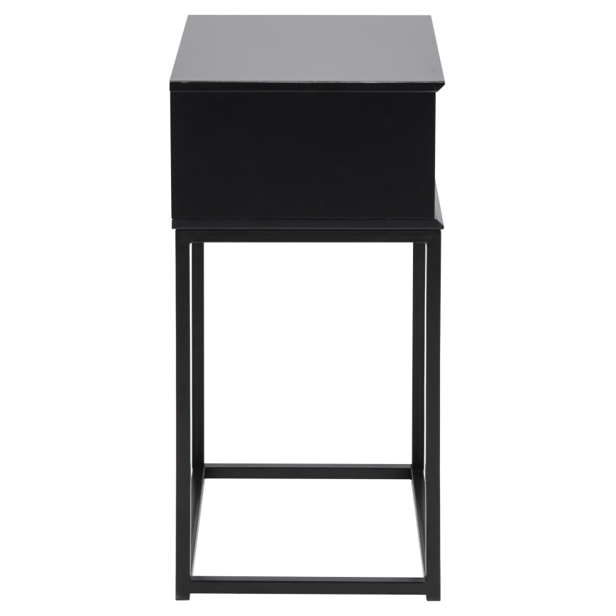 Table de chevet CARLY anthracite