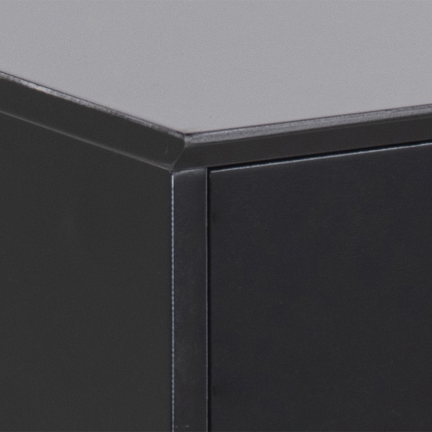 Table de chevet CARLY anthracite