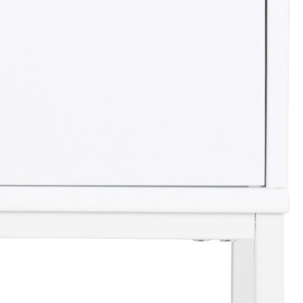 Table de chevet CARLY blanc
