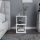 Table de chevet CARTER 49,4x29,6 cm blanc