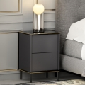 Table de chevet IMAJ 60x40 cm anthracite
