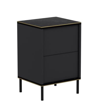 Table de chevet IMAJ 60x40 cm anthracite