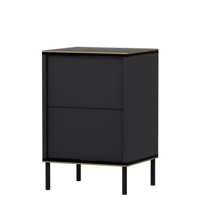 Table de chevet IMAJ 60x40 cm anthracite