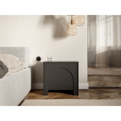 Table de chevet NIO anthracite