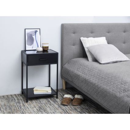 Table de chevet SARON anthracite