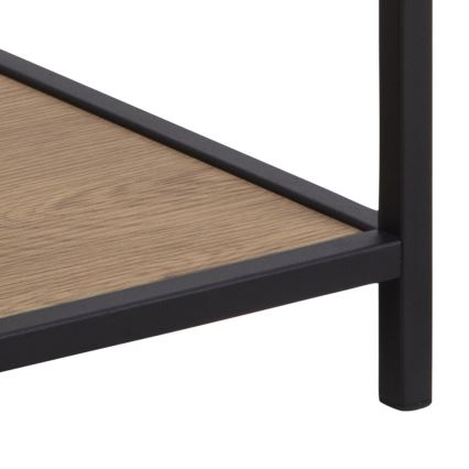 Table de chevet SARON chêne/noir