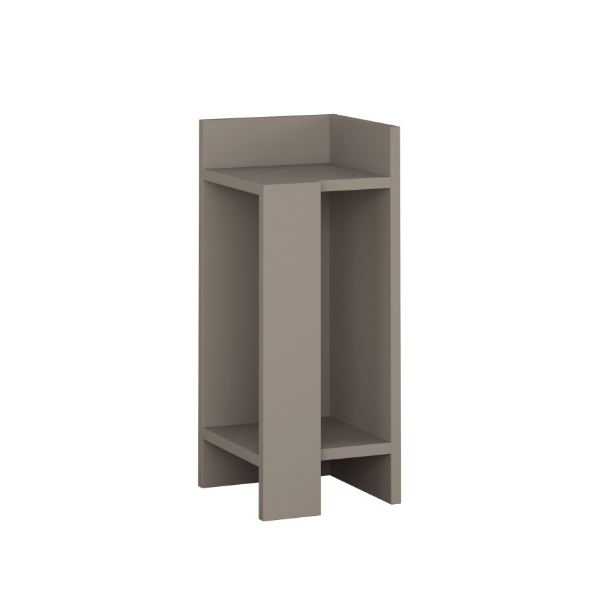 Table de nuit ELOS 60x25 cm grise