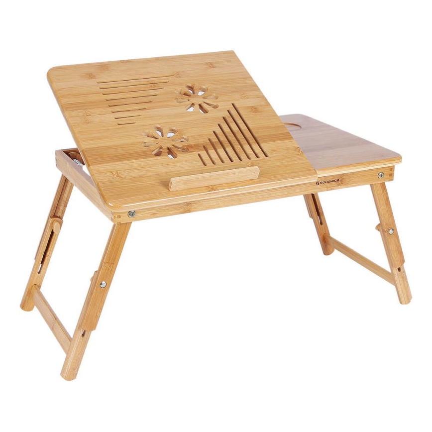 Table d'ordinateur réglable pour lit LAT marron