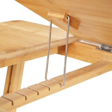 Table d'ordinateur réglable pour lit LAT marron