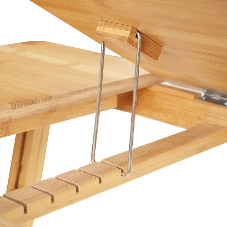 Table d'ordinateur réglable pour lit LAT marron