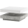 Table TIMO blanche/grise effet béton