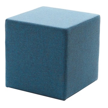 Tabouret CUBI 40 x 40 cm bleu