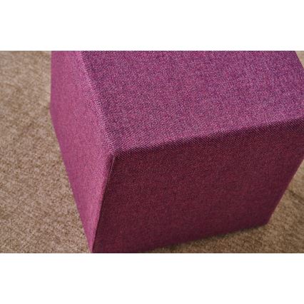 Tabouret CUBI 40x40 cm rose