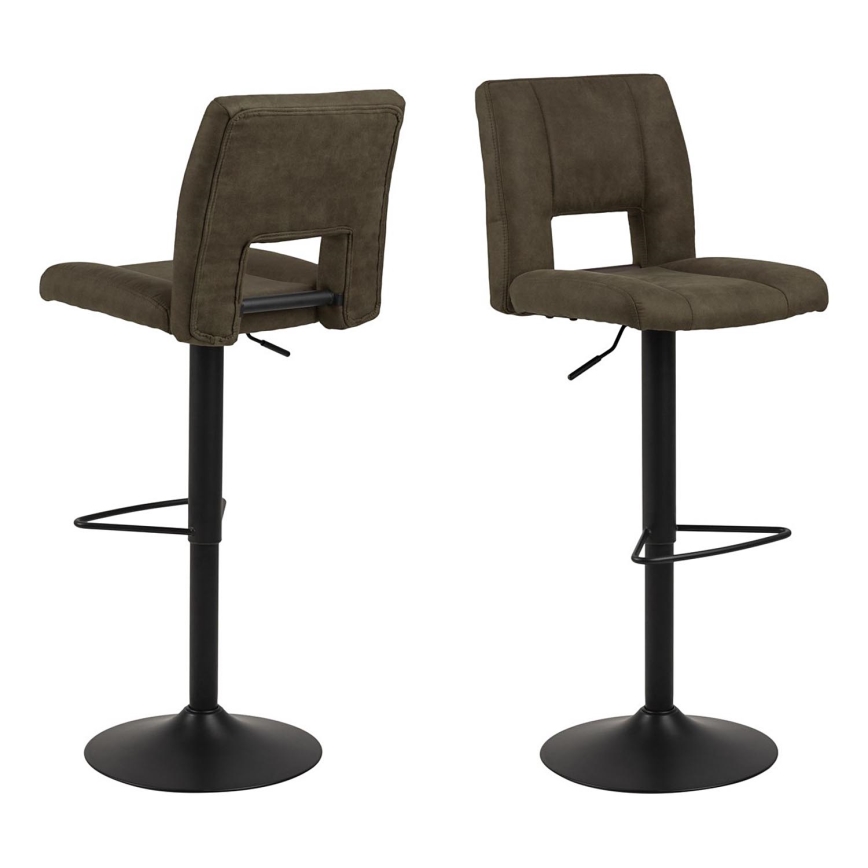 Tabouret de bar SERENA, 1 pièce, vert