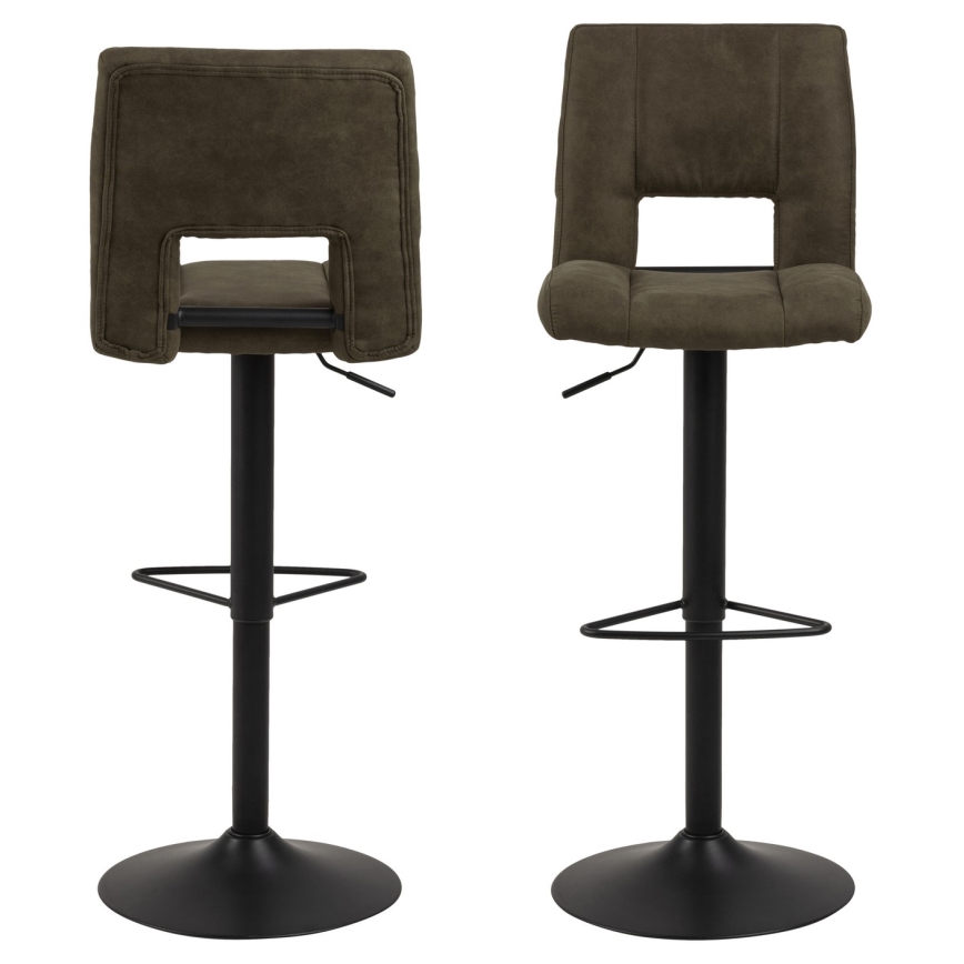 Tabouret de bar SERENA, 1 pièce, vert