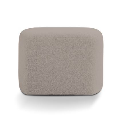Pouf design ESTRELA 43x63 cm beige