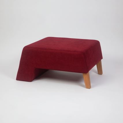 Tabouret KATE 40x84 cm rouge