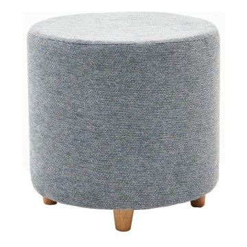 Tabouret KIMA Ø 40 cm gris