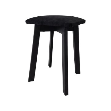 Tabouret LUBE 36x36 cm noir