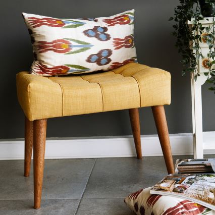 Tabouret LUMI 40x58 cm jaune