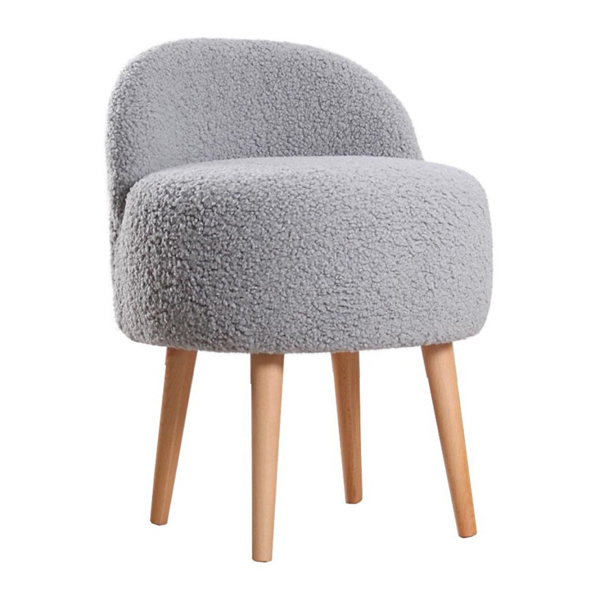 Tabouret MIKI Ø 46 cm, gris